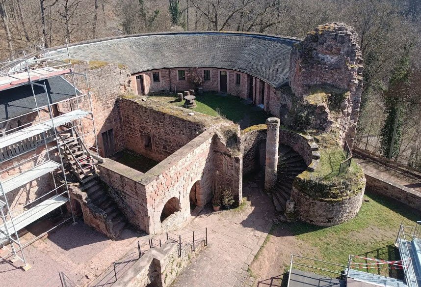 Nanstein Castle, Landstuhl, Germany, Germany